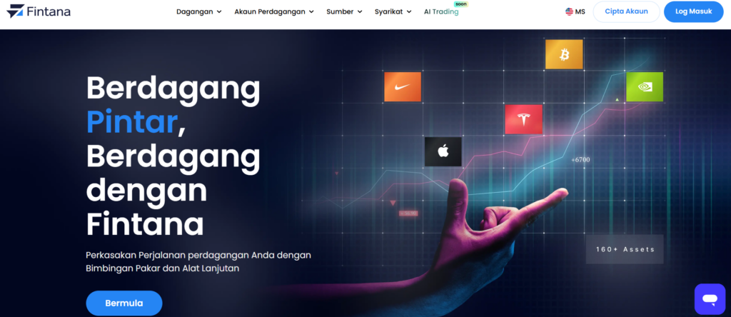 Fintana homepage malay